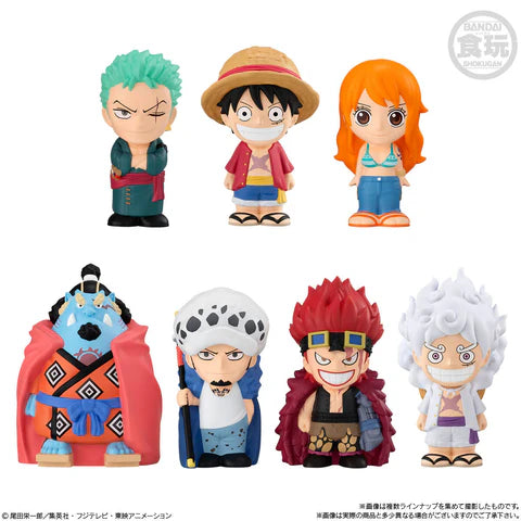 BLIND BOX FIGURA ONE PIECE SOFVIDOLL 10 CM SOFBITS BANDAI