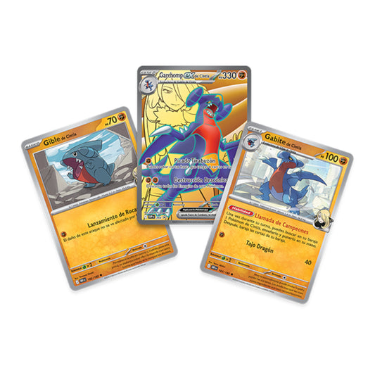 POKEMON TCG GARCHOMP EX DE CINTIA COLLECCIÓN PRÉMIUM (ESPAÑOL)