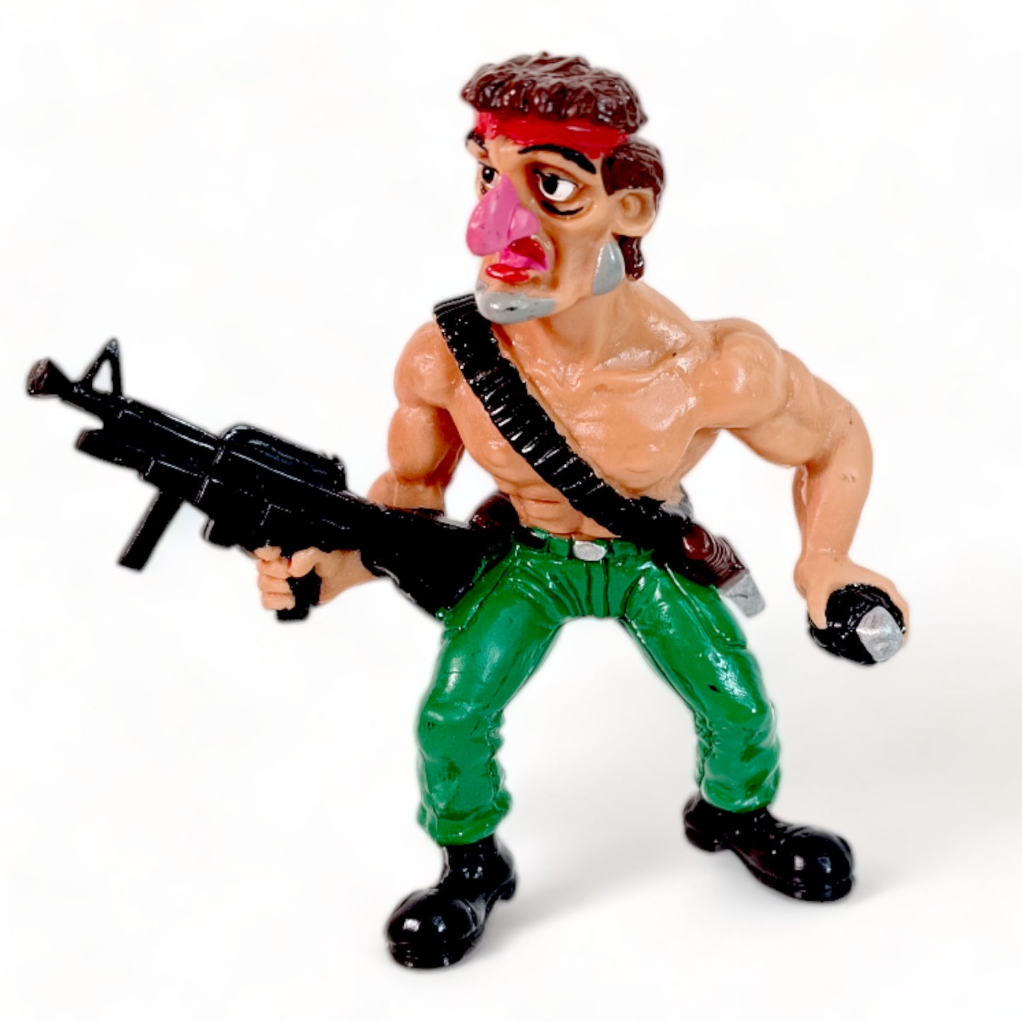 PVC FIGURE RAMBO SYLVESTER STALLONE COMICS SPAIN 1987