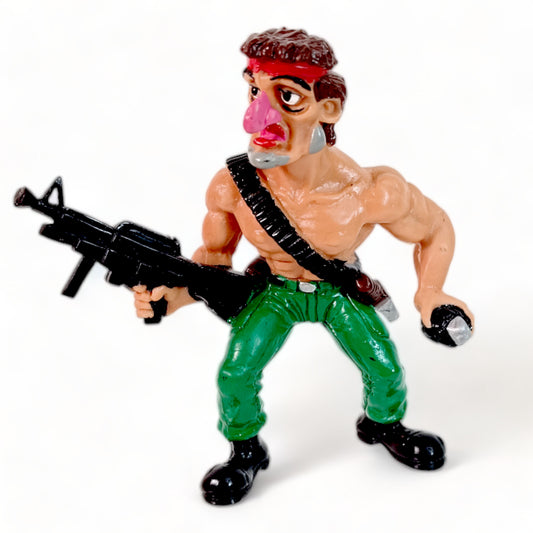 FIGURA PVC RAMBO SYLVESTER STALLONE COMICS SPAIN 1987