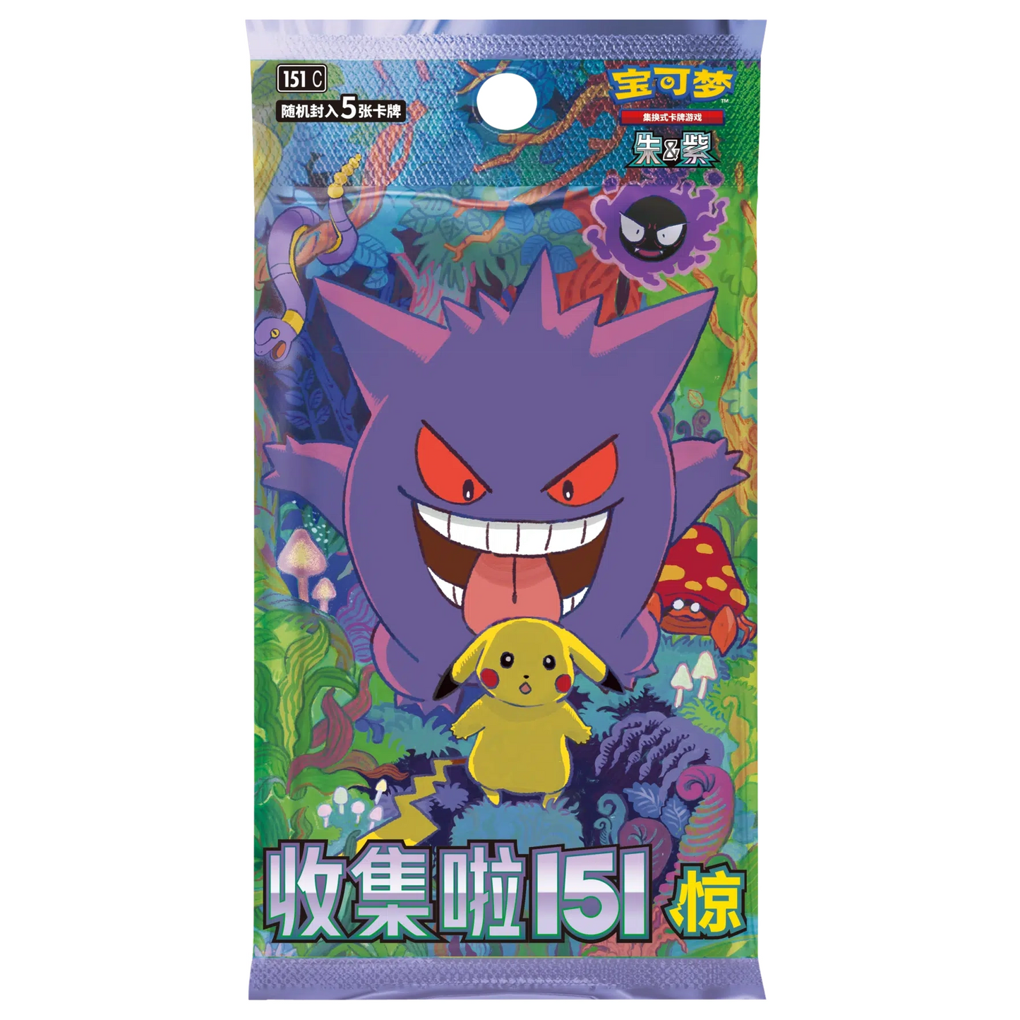 POKEMON TCG CHINESE COLLECT 151 C V3 SUPRISE SLIM BOX