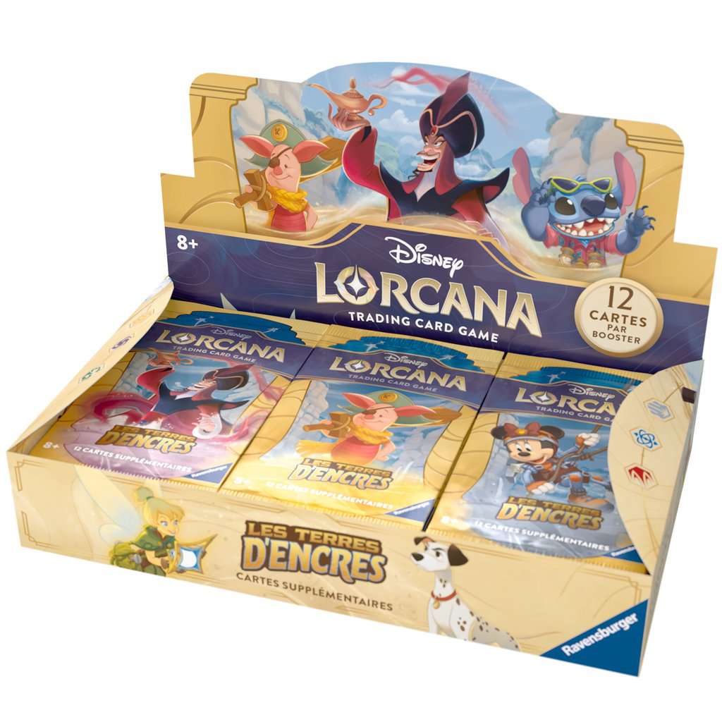 DISNEY LORCANA SERIE 3 - INTO THE INKLANDS (CAJA INGLÉS)