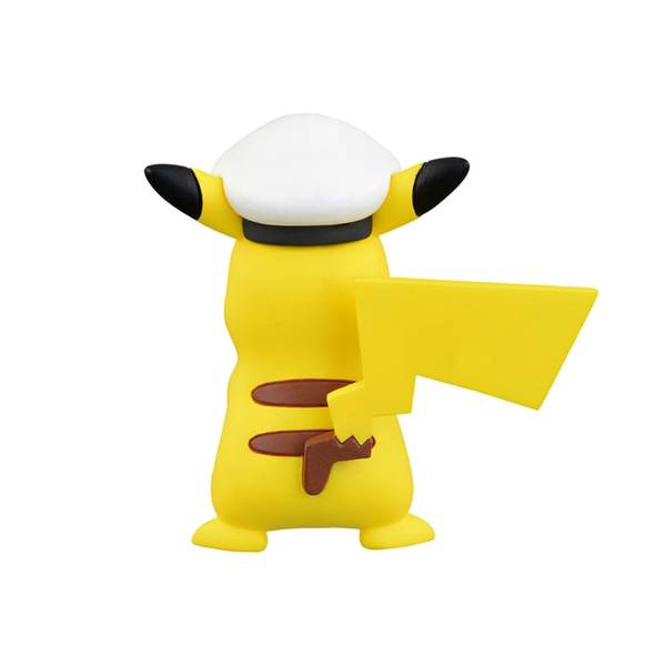 FIGURA PVC POKEMON CAPTAIN PIKACHU MONSTER COLLECTION MS-12 TAKARA TOMY