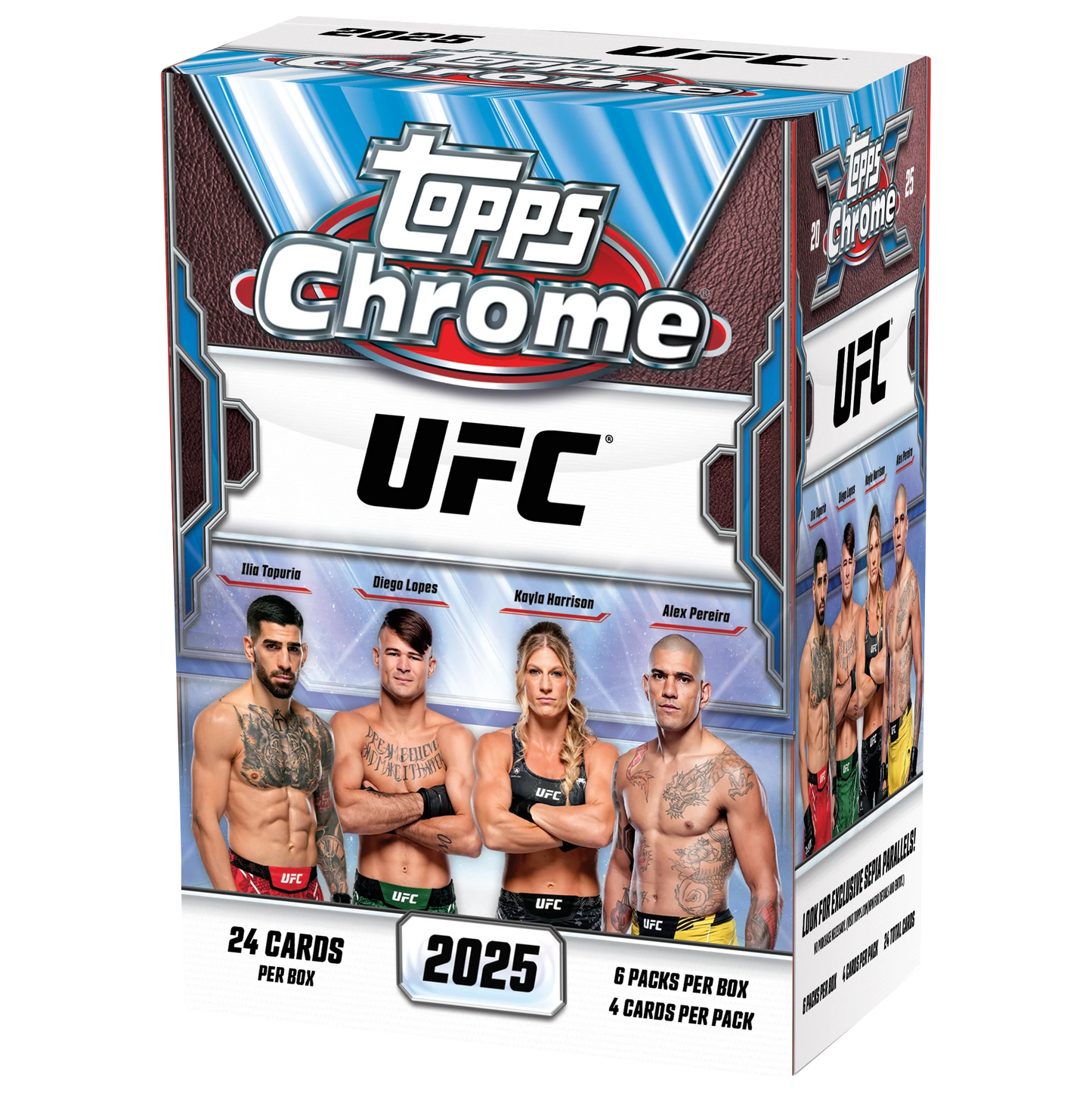 UFC 2025 TOPPS CHROME FINEST VALUE BOX