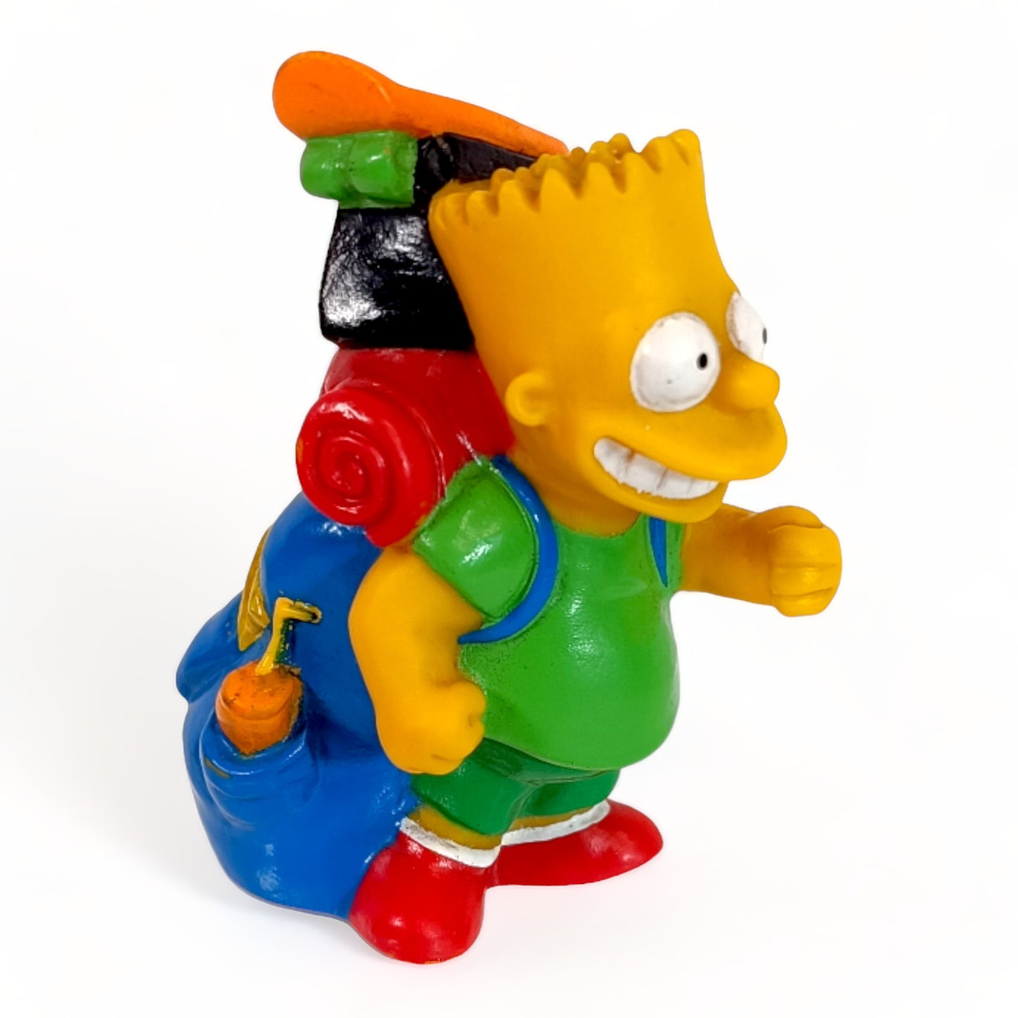 FIGURA PVC BART SIMPSON CAMPING 1990 THE SIMPSONS BURGER KING (7CM)