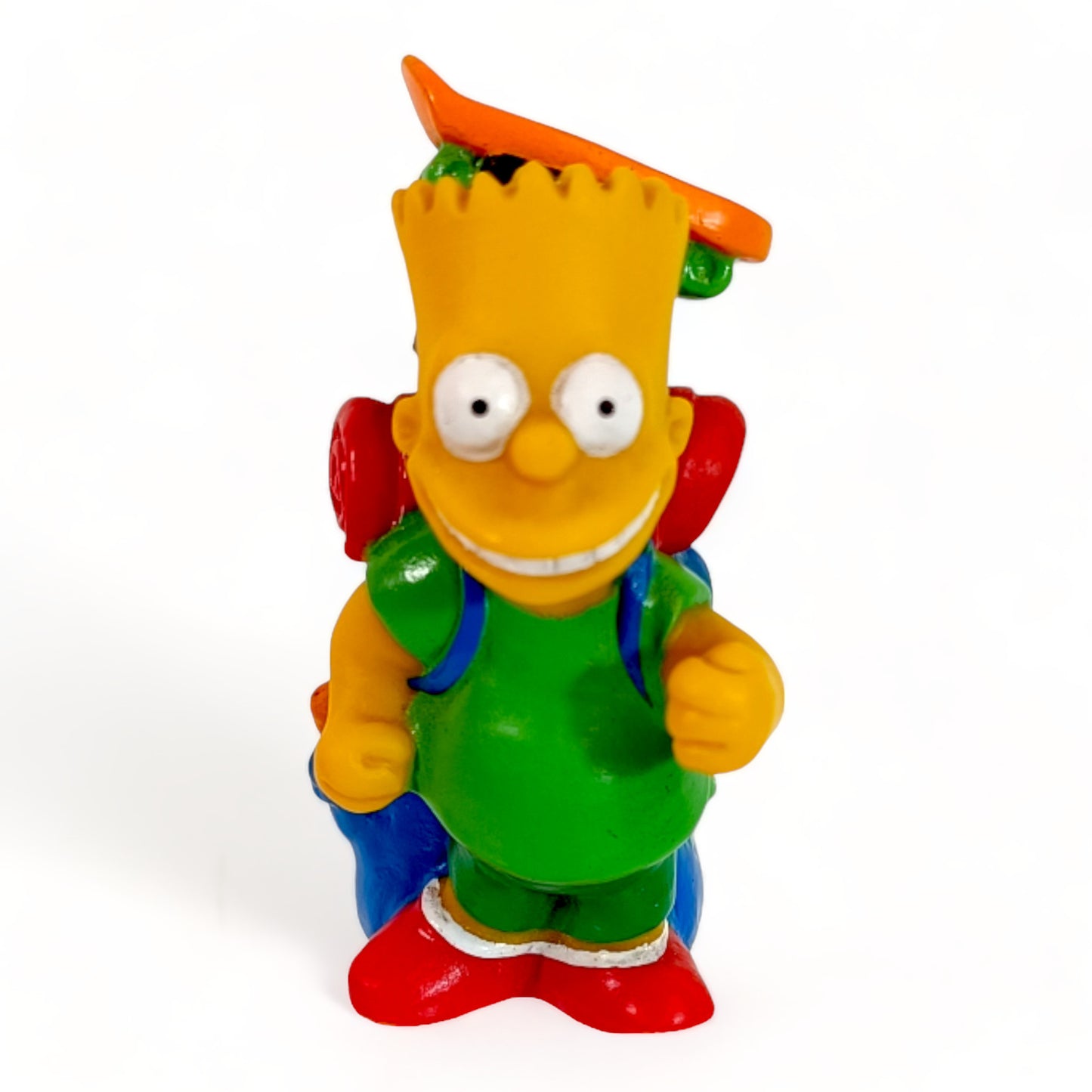 FIGURA PVC BART SIMPSON CAMPING 1990 THE SIMPSONS BURGER KING (7CM)