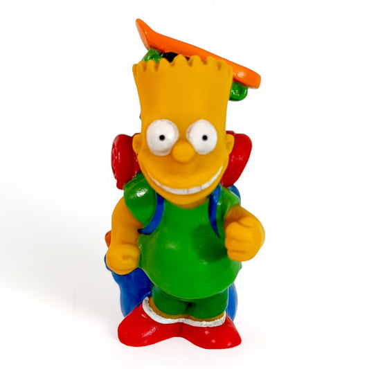 FIGURA PVC BART SIMPSON CAMPING 1990 THE SIMPSONS BURGER KING (7CM)