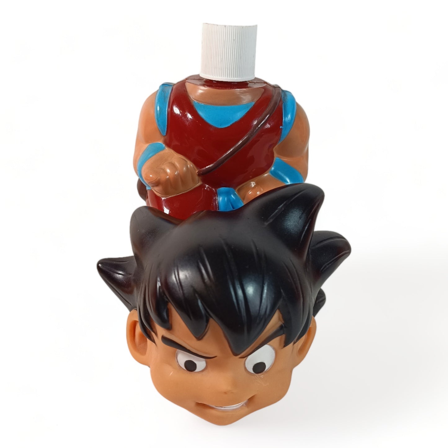 RARO BOTE COLONIA GOKU DRAGON BALL 1989 INTERPARFUM SA BARCELONA MADE IN SPAIN