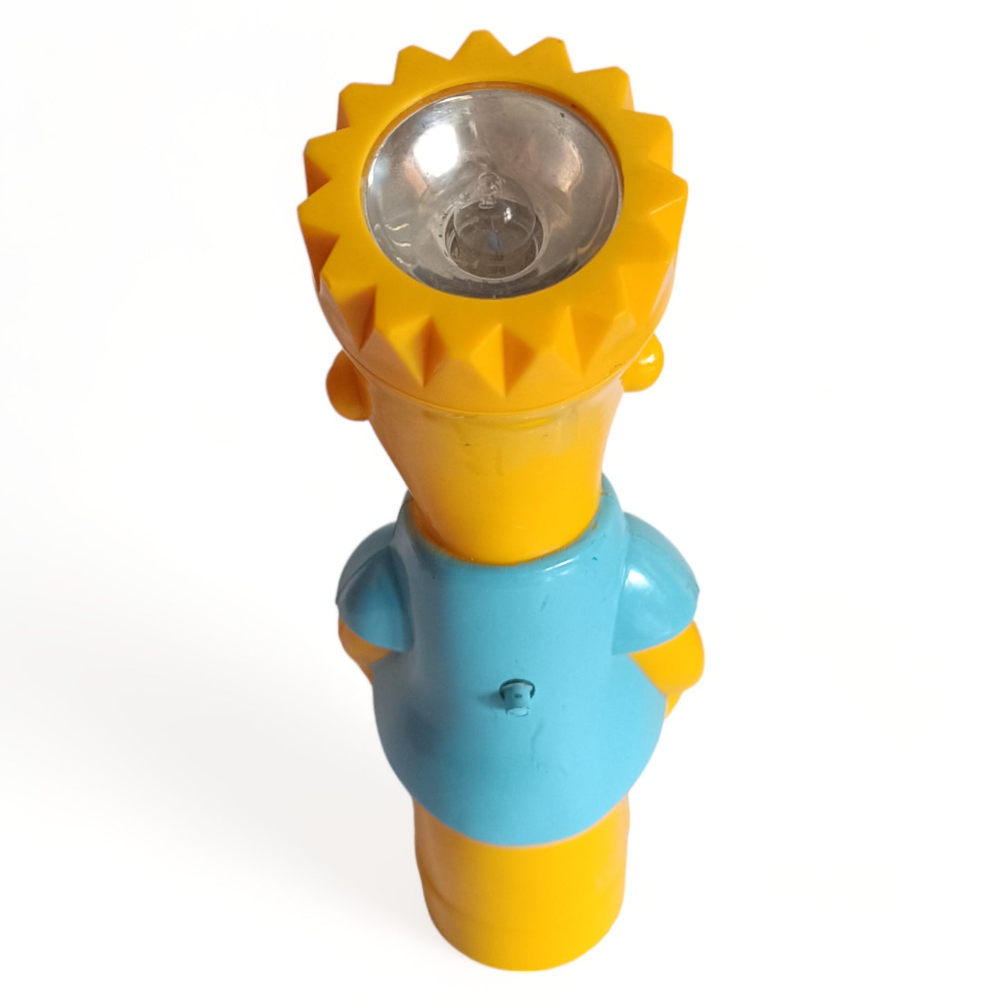VINTAGE LINTERNA BART SIMPSON 1990 HAPPINESS EXPRESS THE SIMPSONS 7"