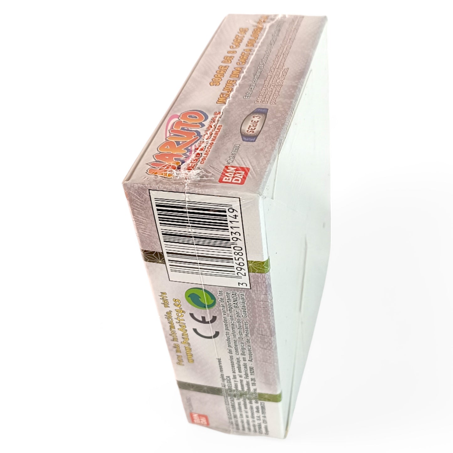BOX NARUTO CARD GAME SERIES 3 JCC 24 PACKS BANDAI CARDDASS (SPANISH)