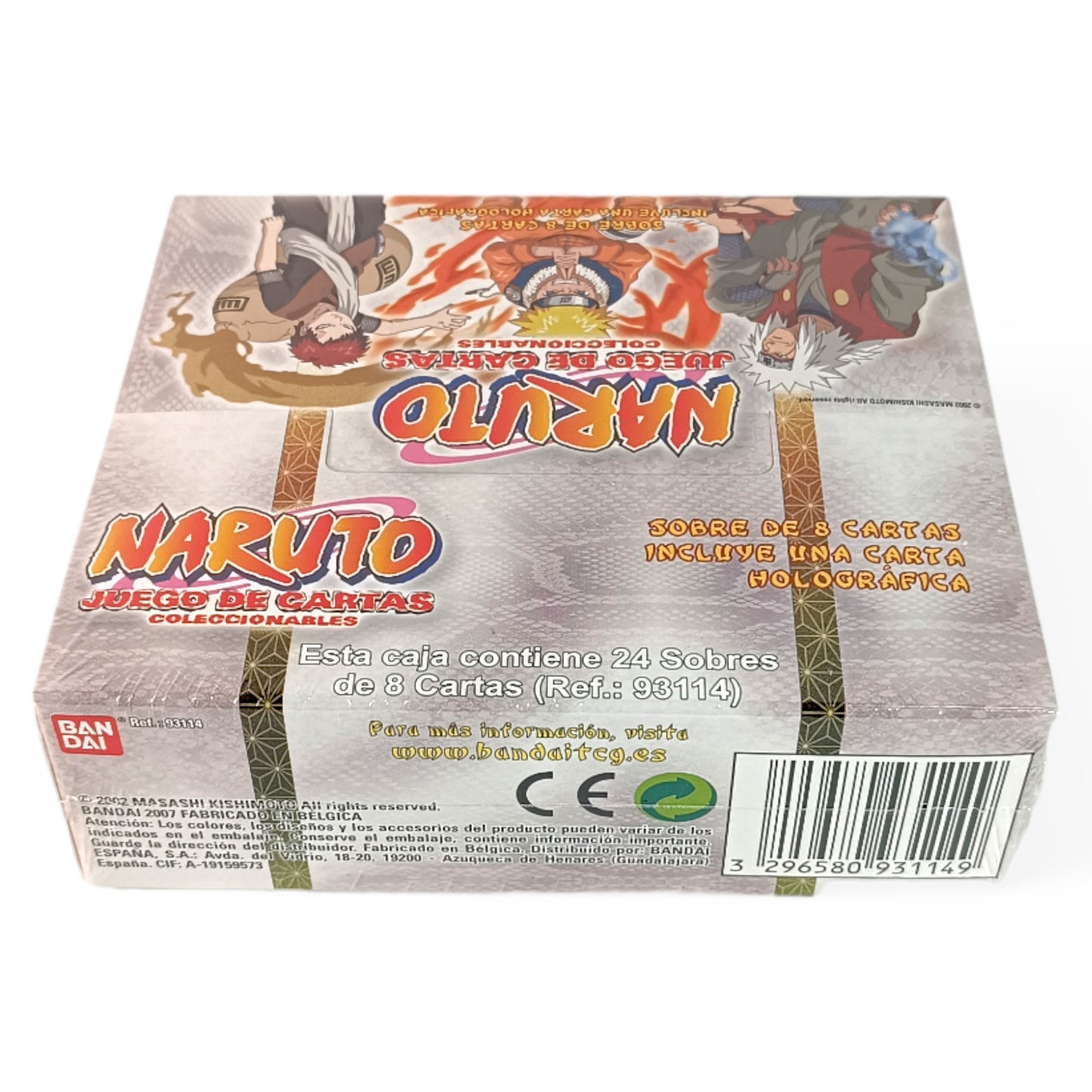 BOX NARUTO CARD GAME SERIES 3 JCC 24 PACKS BANDAI CARDDASS (SPANISH)