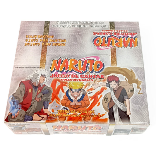 BOX NARUTO JUEGO DE CARTAS SERIE 3 JCC 24 SOBRES BANDAI CARDDASS (ESPAÑOL)