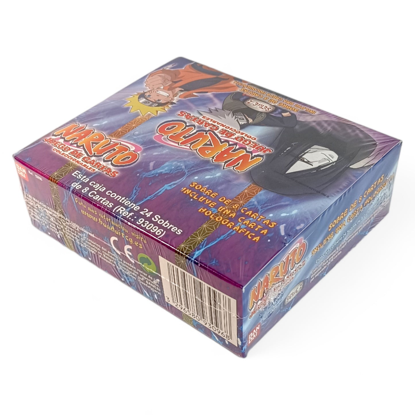 BOX NARUTO CARD GAME SERIES 2 JCC 24 PACKS BANDAI CARDDASS (SPANISH)