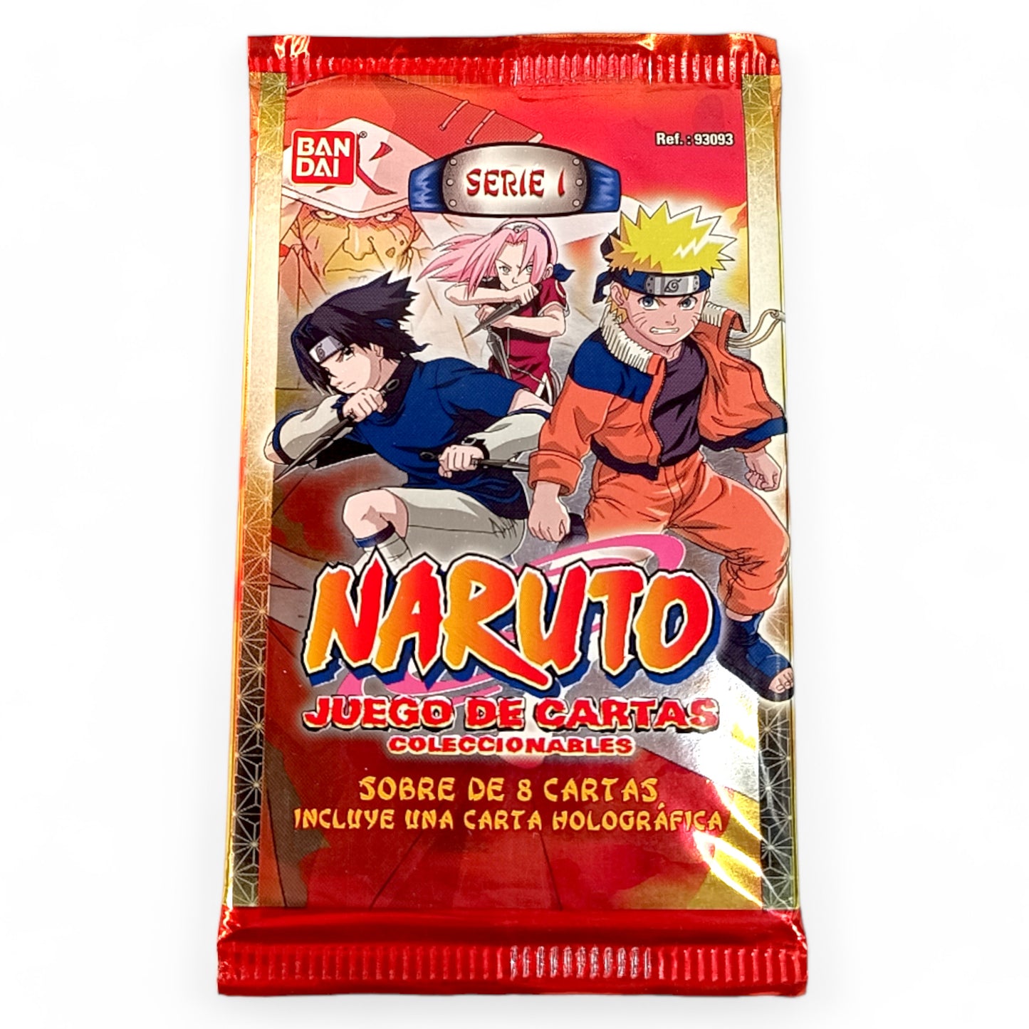NARUTO BOOSTER SEALED SERIE 1 TCG BANDAI CARDDASS (SPANISH)