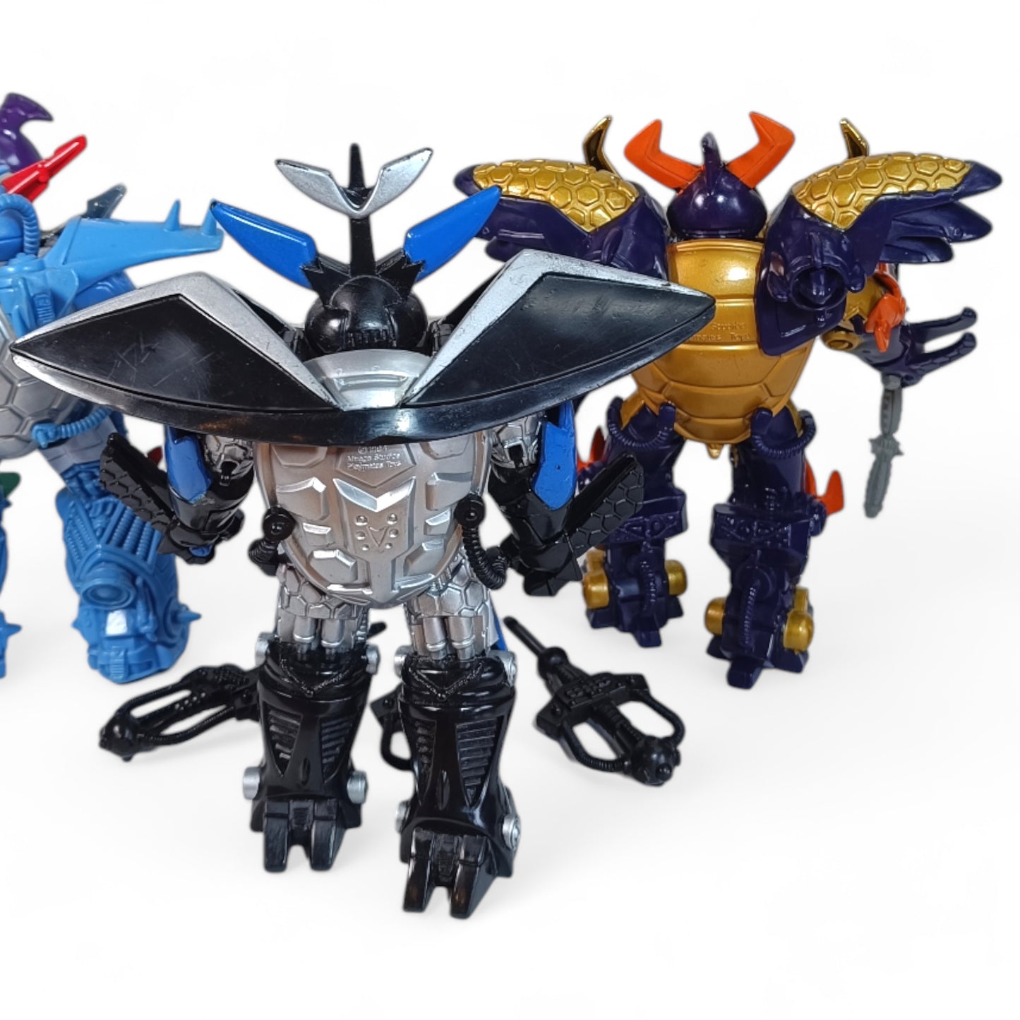 CYBER SAMURAI FIGURES TEENAGE MUTANT NINJA TURTLES PLAYMATES 1994