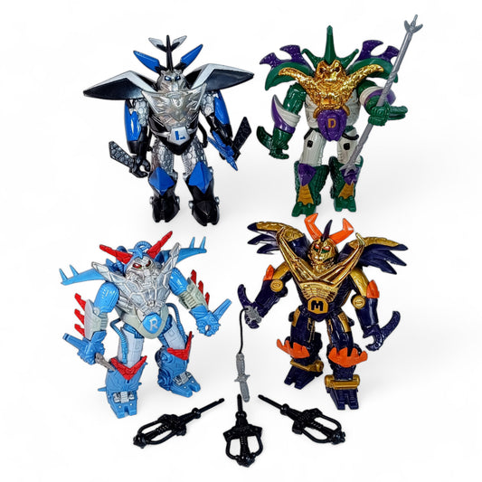 CYBER SAMURAI FIGURES TEENAGE MUTANT NINJA TURTLES PLAYMATES 1994