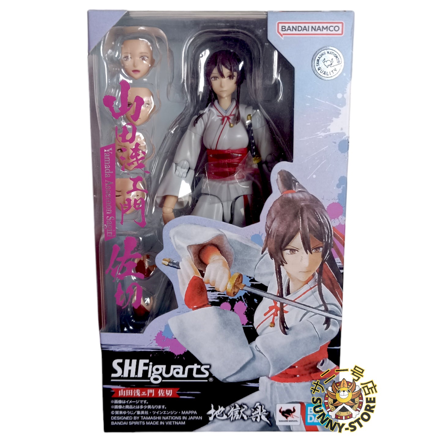 FIGURA YAMADA ASAEMON SAGIRI HELL'S PARADISE TAMASHII NATIONS - BANDAI SH FIGUARTS