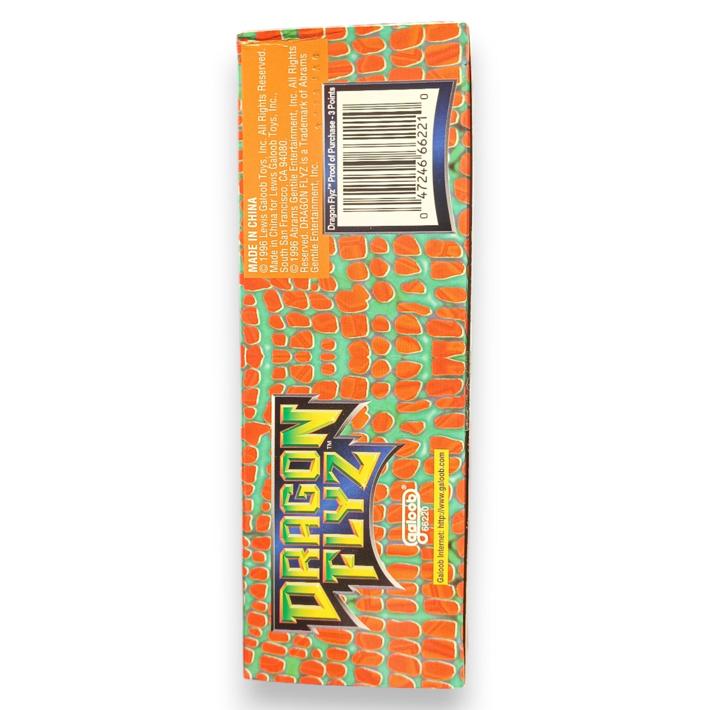 DRAGON FLYZ Z'NETH FIGURE BLUE AND SILVER GALOOB 1996