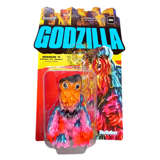 FIGURA HEDORAH SUPER7 REACTION GODZILLA TOHO VINTAGE TOY HAWAII VERSION SDCC 2024