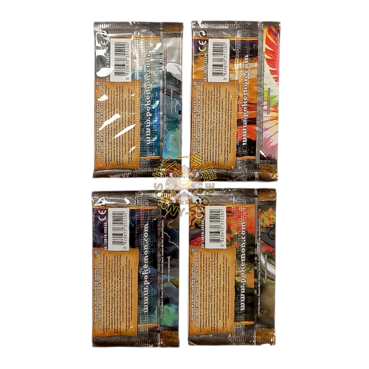 BOOSTER HEARTGOLD SOULSILVER POKEMON TCG - SOBRE EN ESPAÑOL