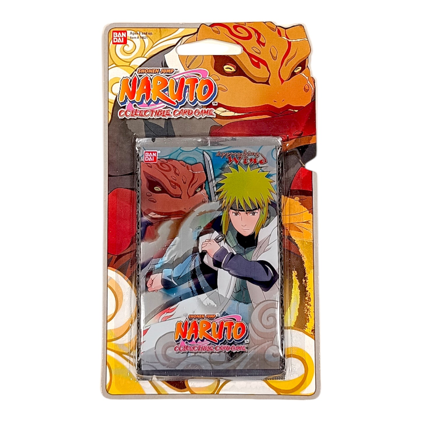 BLISTER NARUTO CCG "APPROACHING WIND" MINATO NAMIKAZE BANDAI BOOSTER PACK SEALED