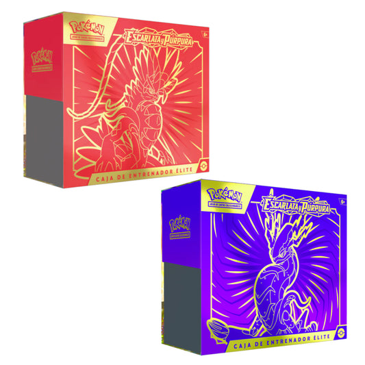 ETB POKEMON SV1 ESCARLATA Y PÚRPURA ELITE TRAINER BOX (ESPAÑOL)