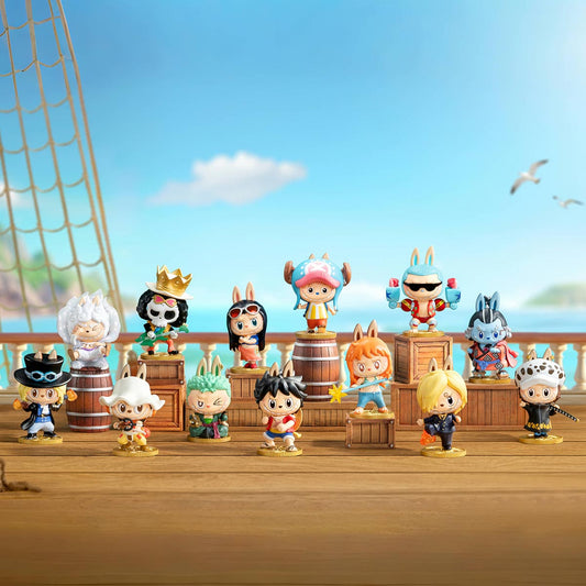 POP MART LABUBU THE MONSTERS X ONE PIECE SERIES FIGURES (CASE SELLADO)