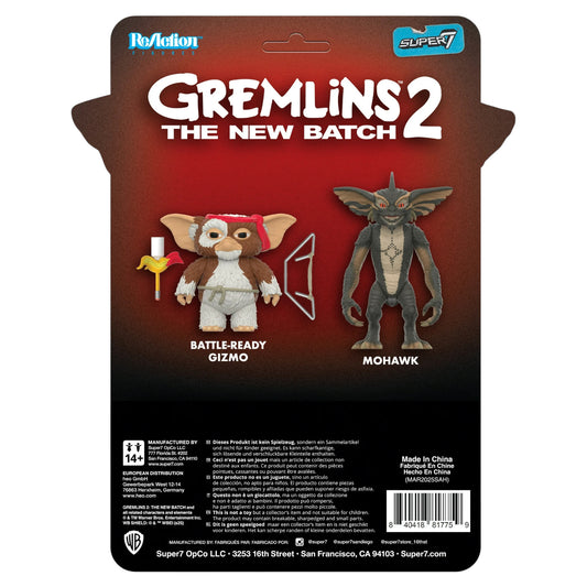 FIGURA MOHAWK GREMLINS 2 (CHARACTER CARD) - SUPER7