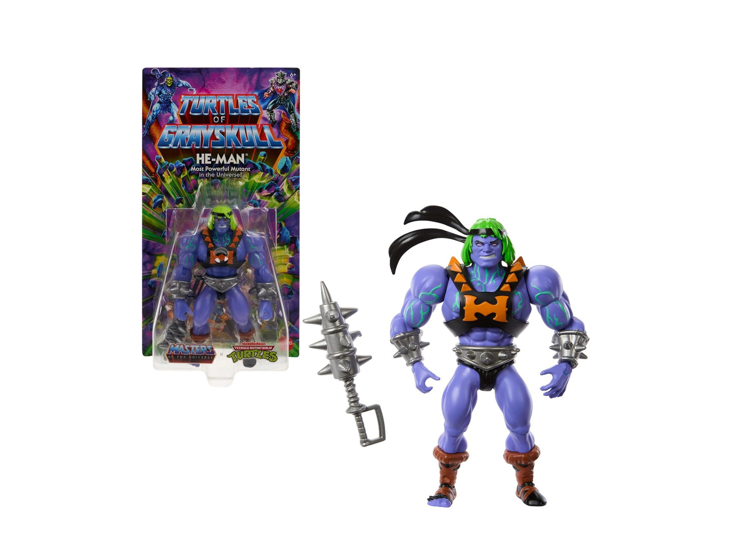 MASTERS OF THE UNIVERSE ORIGINS TURTLES OF GRAYSKULL TURTLES HE-MAN TMNT