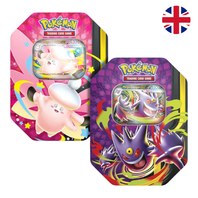 Lata Mega Moonlit Gengar/clefable Tin (EN)