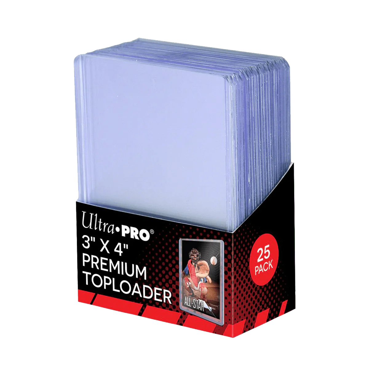 ULTRA PRO - 25 PREMIUM TOPLOADERS