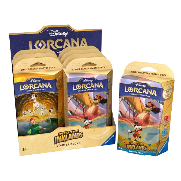 DISNEY LORCANA SERIE 3 - INTO THE INKLANDS STARTER DECK (INGLÉS)