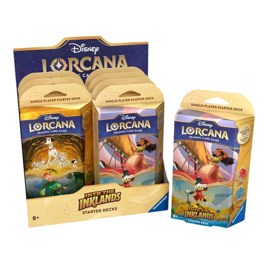 DISNEY LORCANA SERIE 3 - INTO THE INKLANDS STARTER DECK (INGLÉS)