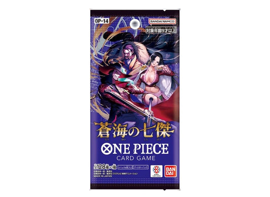 CAJA ONE PIECE OP14 - THE SEVEN WARLORDS OF THE SEA (JAPONÉS)