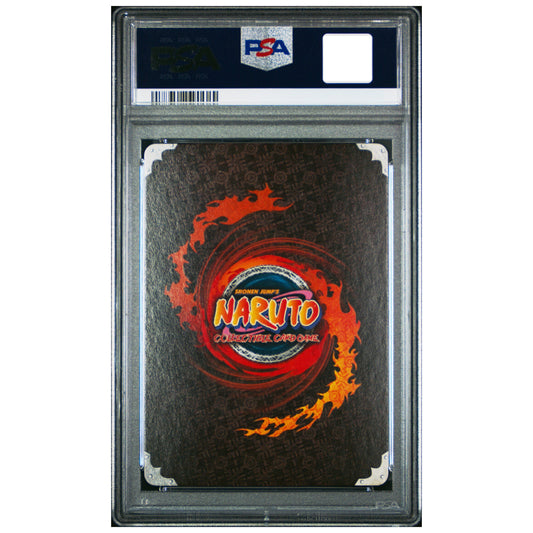 NARUTO CCG PSA 10 SASUKE UCHIHA #N1250 1ST EDITION-FOIL SERIES 22: WEAPONS OF WAR