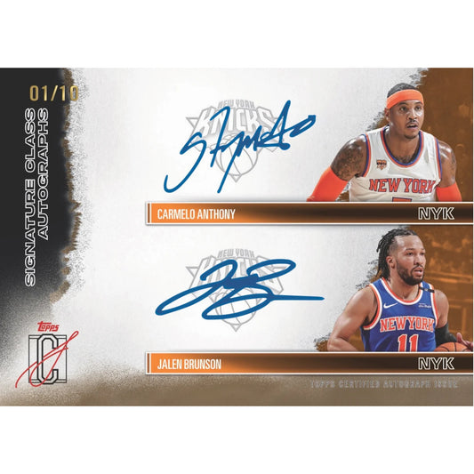 NBA SIGNATURE CLASS MEGA BOX 2025/26 TOPPS