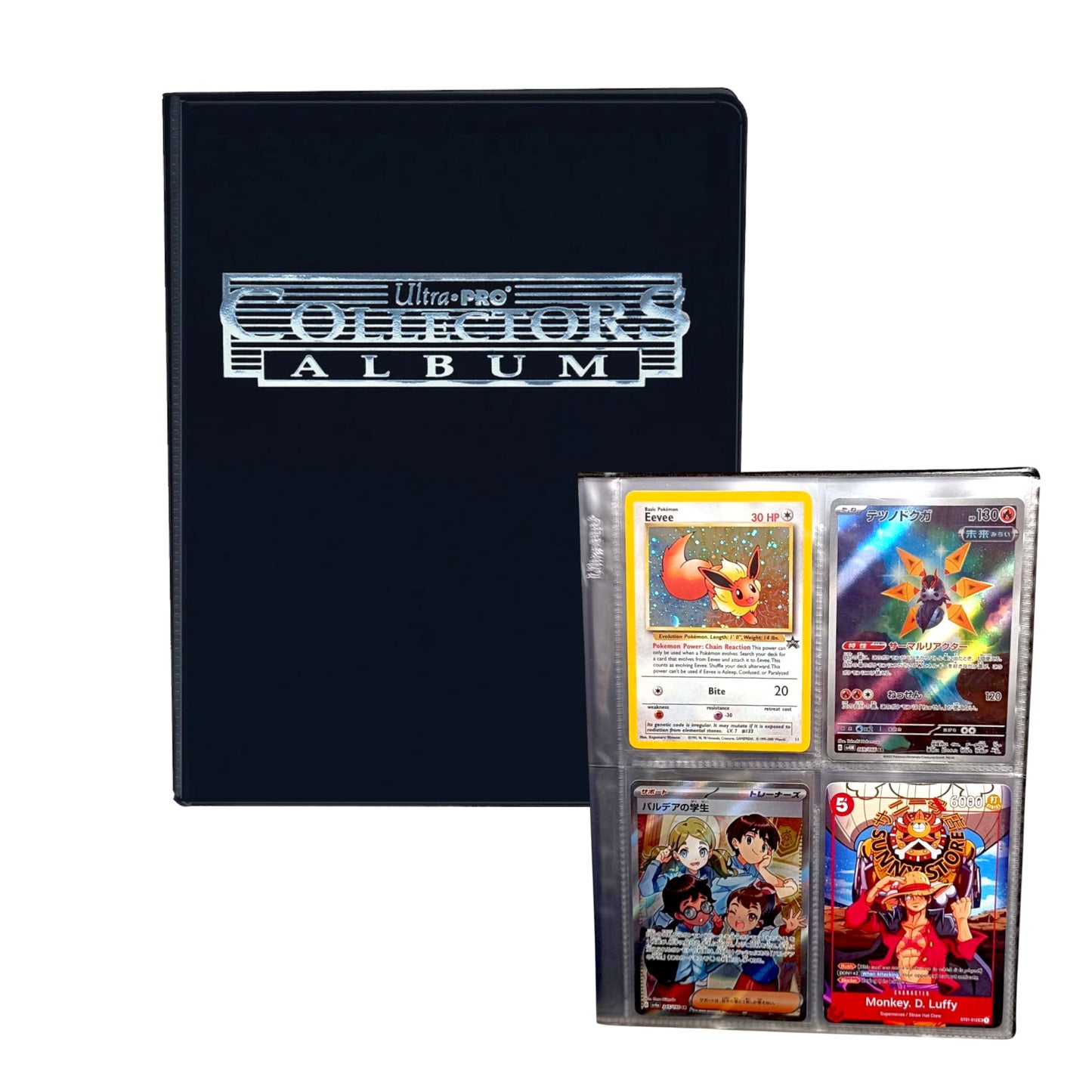 ULTRA PRO - MINI ÁLBUM COLLECTORS 4 BOLSILLOS BLACK