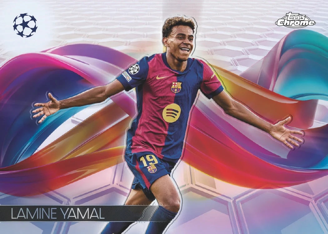 2024-25 Topps Chrome UEFA Club Competitions - Hobby Box