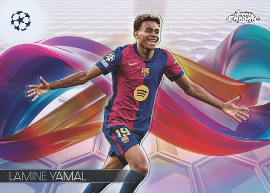 2024-25 Topps Chrome UEFA Club Competitions - Hobby Box