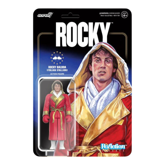 FIGURA ROCKY BALBOA ITALIAN STALONE (ROCKY I) - REACTION SUPER7