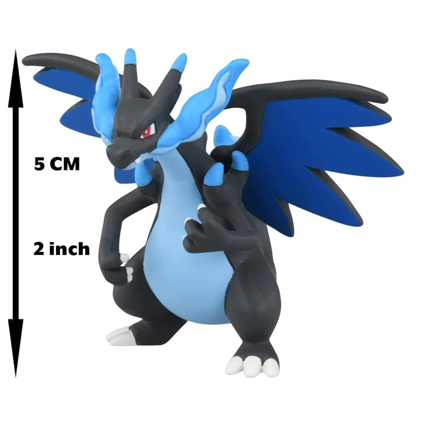 FIGURA PVC POKEMON MEGA CHARIZARD X MS-51 MONSTER COLLECTION - TAKARA TOMY
