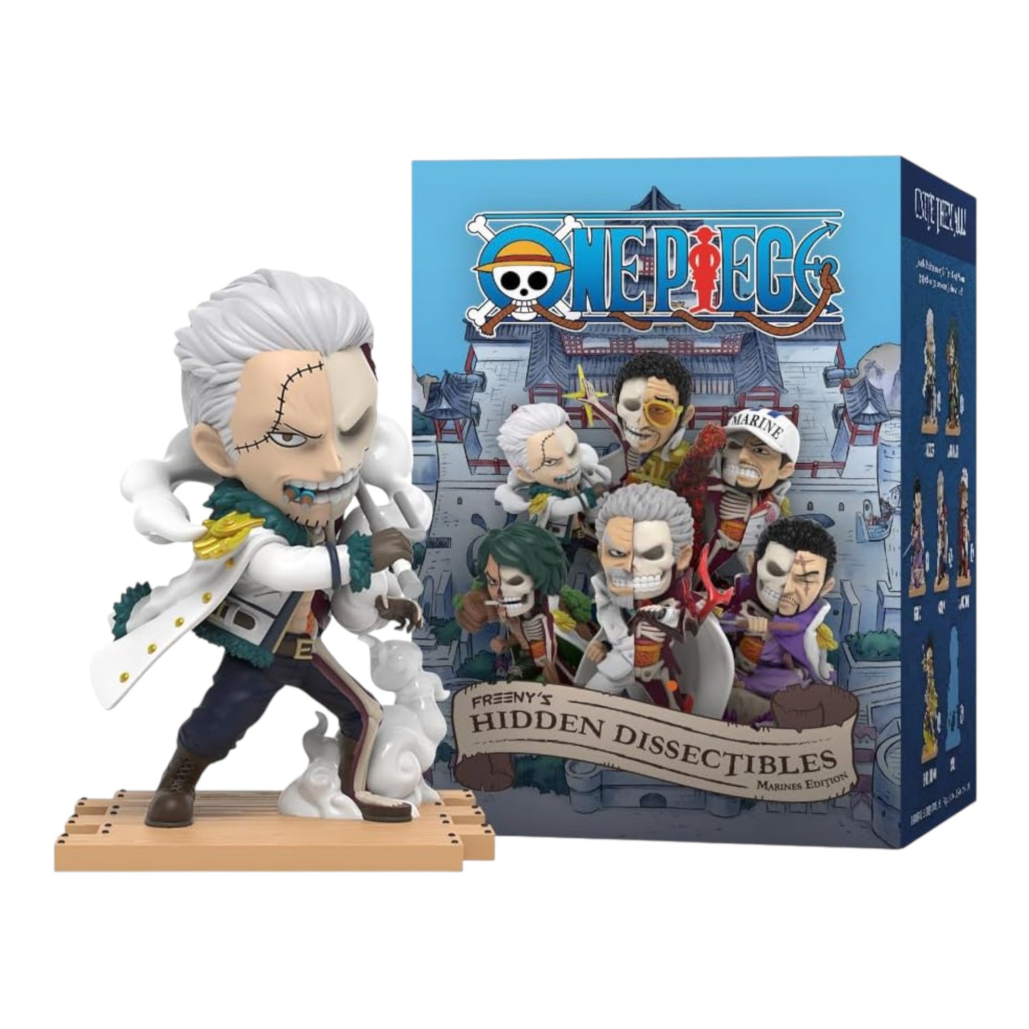 MIGHTY JAXX X ONE PIECE FREENY'S HIDDEN DISSECTIBLES MARINES EDITION