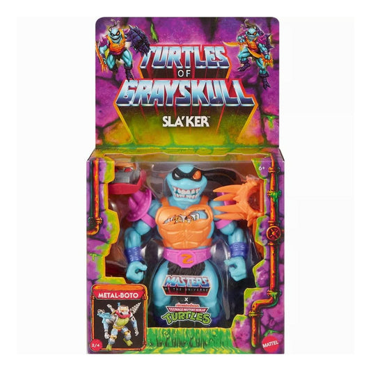 FIGURE SLA'KER TURTLES OF GRAYSKULL MASTERS OF THE UNIVERSE ORIGINS