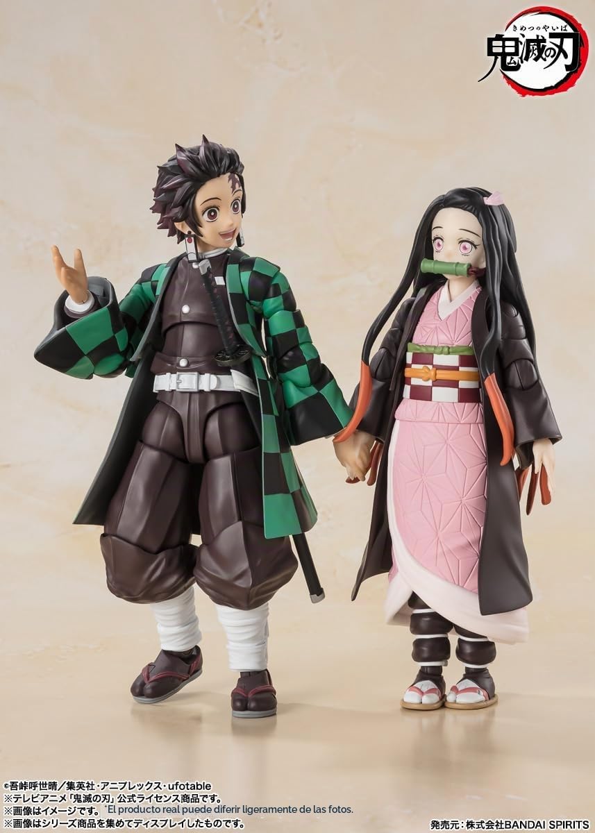 FIGURA TANJIRO KAMADO - KIMETSU NO YAIBA / DEMON SLAYER - S.H. FIGUARTS