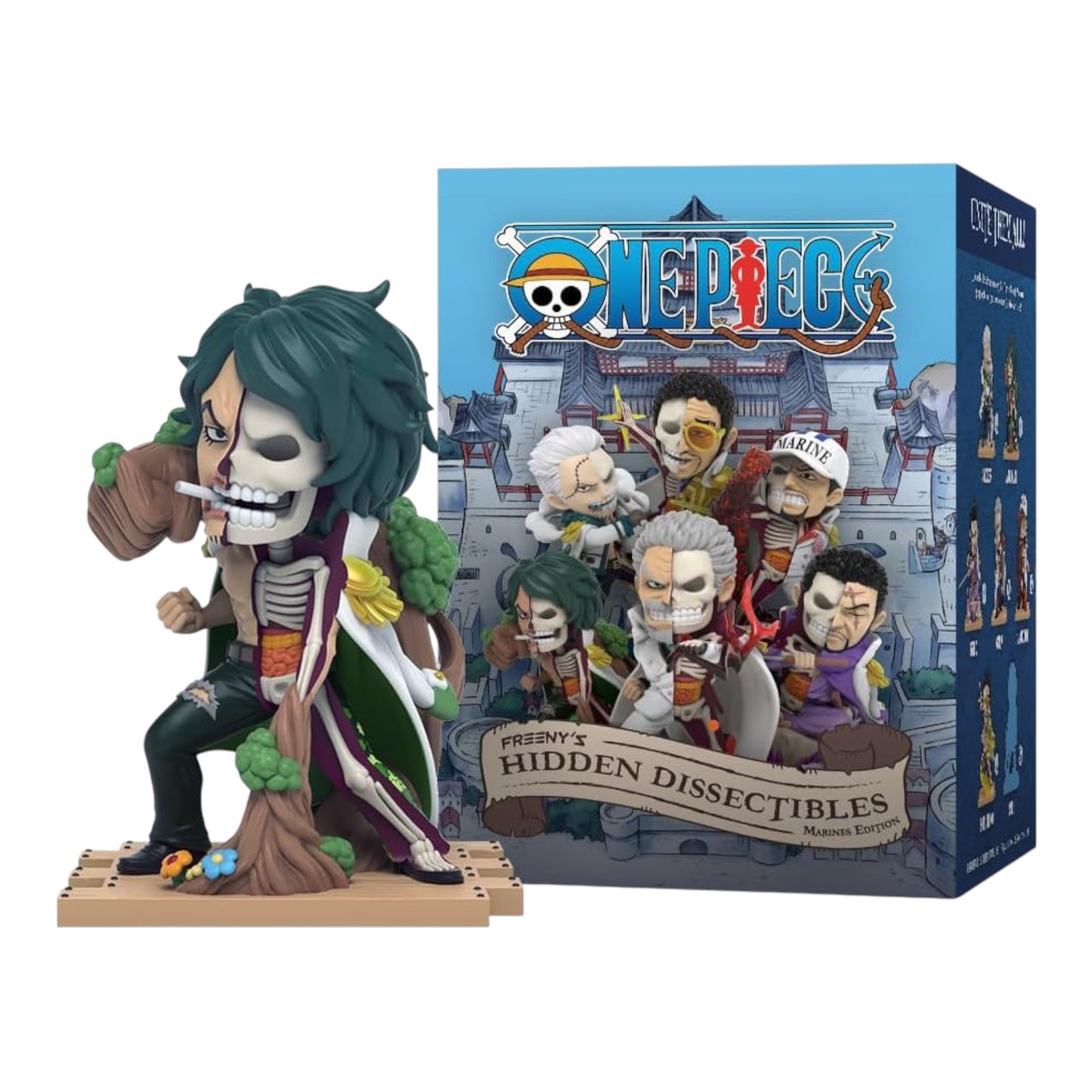 MIGHTY JAXX X ONE PIECE FREENY'S HIDDEN DISSECTIBLES MARINES EDITION