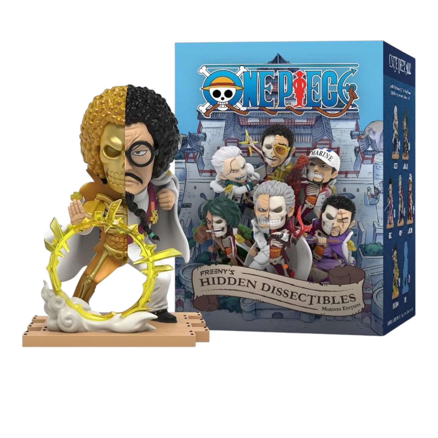 MIGHTY JAXX X ONE PIECE FREENY'S HIDDEN DISSECTIBLES MARINES EDITION