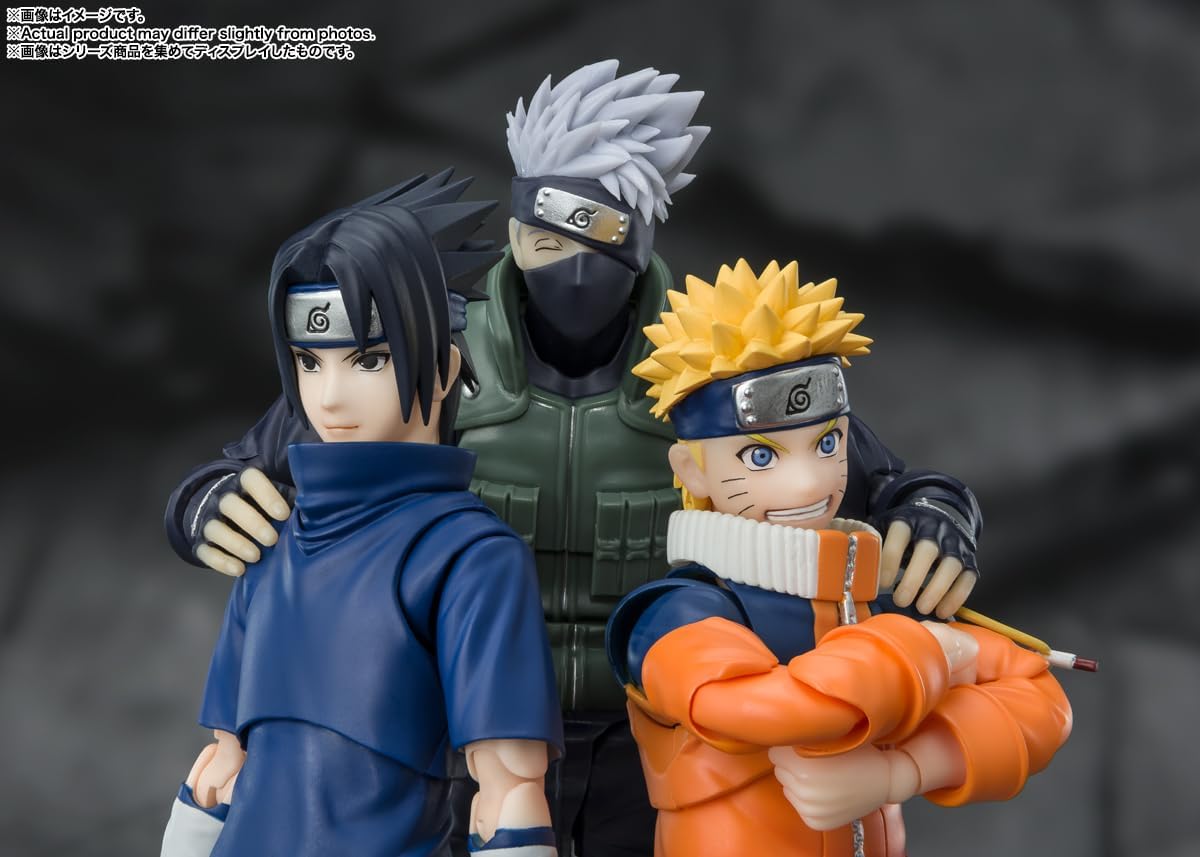 FIGURA SASUKE UCHIHA NINJA PRODIGY UCHIHA CLAN BLOODLINE NARUTO SHIPPUDEN TAMASHII NATIONS - BANDAI SH FIGUARTS