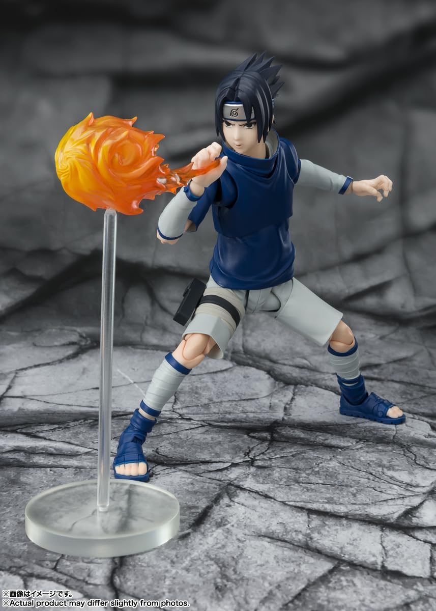 FIGURA SASUKE UCHIHA NINJA PRODIGY UCHIHA CLAN BLOODLINE NARUTO SHIPPUDEN TAMASHII NATIONS - BANDAI SH FIGUARTS