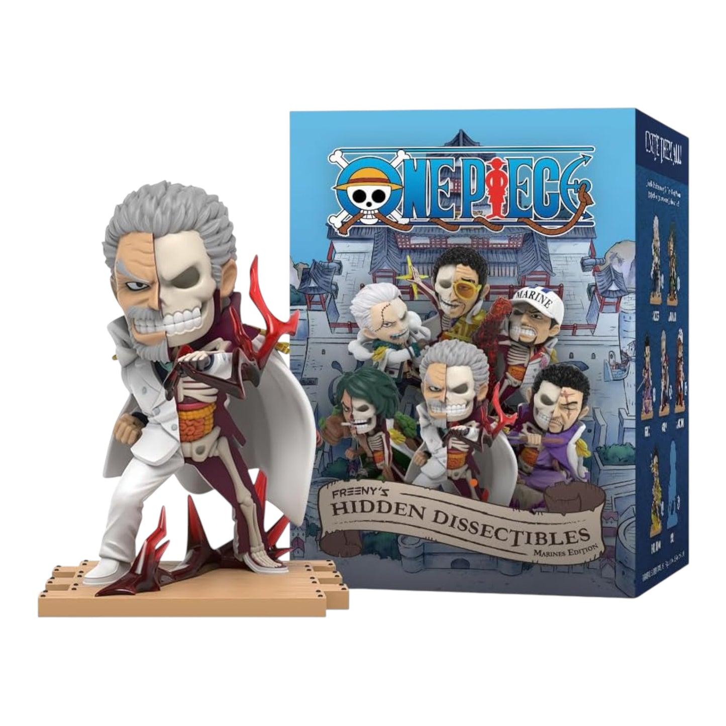 MIGHTY JAXX X ONE PIECE FREENY'S HIDDEN DISSECTIBLES MARINES EDITION