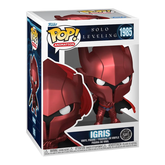 FUNKO POP SOLO LEVELING IGRIS METALLIC CHASE #1985